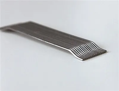 Stainless Steel Rows Of Steel Fibers
