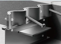 Telescopic Sinusoidal Armor Joints