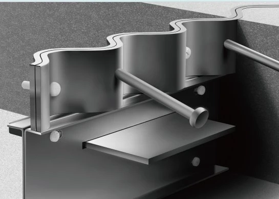 Telescopic Sinusoidal Armor Joints